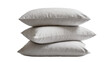 © Maria - Stack of three soft linen pillows, isolated on transparent background