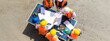 © NVB Stocker - Ethnic diversity worker people, Success teamwork. Group of professional engineering people wearing hardhat safety helmet meeting with solar photovoltaic panels discussion in new project