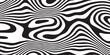 © MOH - Creative twisting whirl motion and 3D illusion in abstract op art striped lines pattern with experimental line flow and layered illusion depth, graphic illustration