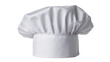 © Lukas - White chef hat with pleated top, isolated on transparent background