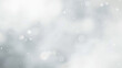 © PrimeBackgrounds - Elegant soft grey bokeh background with floating dust particles, high resolution abstract texture for modern UI design, winter snowfall effect, minimalist aesthetic, perfect for web ads and