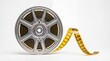 © MDMahfus - A classic metal film reel featuring a strip of 35mm motion picture film winding from the center