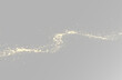 © Alehandro - Golden sparkling dust trail with magic glowing particles, overlay dust png