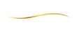 © Pixrow - Golden smooth wavy line
