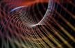 © C.Castilla - Cuadrícula digital abstracta que representa redes de internet, flujo de datos, conectividad, sistemas tecnológicos y comunicación moderna de alta tecnología.