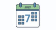 © Arto - July 7 Calendar Icon