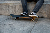 Skater and its skateboard