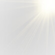 © longstock - Single sun icon with radiant explosion rays and glowing energy core png