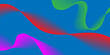 © Shibu - abstract flowing soft gradient waves posters design. Abstract blue wave geometric background. vibrant wave patterns for creative graphic design.