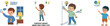 © Linggakun - Smart boy collection turning off light in room. Cute child switches off the electricity after using it to conserve energy. Caring for the environment, energy conservation concept. flat vector illustra