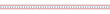 © BEN HDA - Horizontal american patriotic star border with blue stars and red stripes.