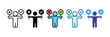 © Alluka - Vote Icon Set Multiple Style Collection