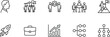 © GOUTOM - A collection of business icons on a white background for marketing materials