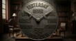 © Photo Verse - A clock face where the numbers are replaced by words like 'Yesterday,' 'Lost,' and 'Never,' emphasizing the weight of the past