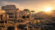 © Viktor - Ancient Roman Ruins at Sunrise with Golden Light