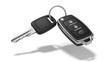 © Ali - A car key and remote key fob on a transparent background with a shadow underneath