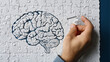© Dzmitry - Exploring the puzzle of neurodiversity with a creative brain illustration