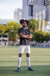 © Jovo Jovanovic/Stocksy - Soccer player focusing on upcoming game