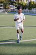 © Jovo Jovanovic/Stocksy - Soccer player warming up