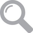 © esman - Magnifying glass icon indicates search functionality and detailed inspection for digital user interfaces.