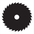 © Ms laiba - A circular saw blade with a white background