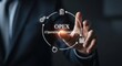 © UGoC - OPEX Operating Expenses Digital Interface with Icons