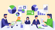 © Kertas - Business people in meeting room.