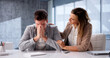 © Andrey Popov - Upset Businessman Facing Job Loss Finds Support