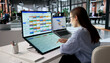 © Andrey Popov - Woman Uses Computer Software To Manage Project Timeline