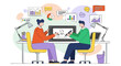 © kelik - Creative Team of Digital Artists Working on Illustration Project