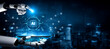 © InfiniteFlow - A generative AI assistant showcases its data processing capabilities. This system automates information workflows and manages complex data pipelines using machine learning algorithms. Fermion