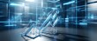 © Yuliia - Futuristic holographic growth chart with upward trending arrows in modern tech environment showcasing business success and financial progress analytics.
