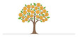 © Maestro - Money tree with dollar coins symbolizes financial growth, successful investment, and wealth generation for business finance concepts.