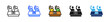 © Zero_wing - Board Approval Icon Collection With Multiple Styles