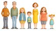 © Johannes - men women children on a withe background