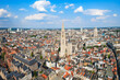 © saiko3p - The panoramic aerial view of Antwerp Cathedral, Belgium