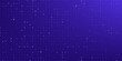 © EDWARD - Purple glowing pixel dot pattern. Abstract neon grid wallpaper. Violet color mosaic pattern backdrop. Vector modern technology, business, science, healthcare, medicine, presentation design background