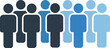 © Meheraj - Team People Icon Group of Human Figures Community Workforce Diversity Vector