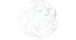 © vegefox.com - Intricate abstract sphere created using lines, ideal for design backgrounds, concepts lik