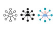 © Vecto Mama - family tree icons set minimalist design - Editable line icons. Vector illustration - Glyph and solid icon set - Icon vector