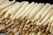© Julien McRoberts - Fresh white asparagus stacked at market
