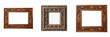 © SouvotMR - Indian Traditional Carved Frame - Cadre sculpté traditionnel indien - Indischer traditioneller geschnitzter Rahmen - Marco tallado tradicional indio - Intricate Teak Wood Border for Cultural Art