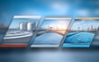 © vectorizer88 - Water Treatment Plant Filtration Process with Modern Basins and Tanks