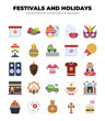 © Icon - Collection of 25 Festivals and Holidays. A vibrant celebration of global cultures and traditions.
