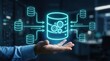 © Masque - Data integration and ETL process illustrating a digital data pipeline and data warehouse.