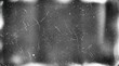 © Sanych - A retro film overlay with scratches, dust and subtle light leaks on a black backdrop, coarse analog grain and worn monochrome texture with vintage mood, ultra-realistic, no logos.