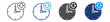 © Dahlianiqi - down time icon set multiple style