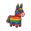 © anis criator - Colorful pi ata donkey for cinco de mayo festive decorations mexican traditions