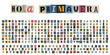 © velikiyzayats - Alfabeto de recortes de revista estilo nota de rescate para collage creativo