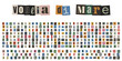 © velikiyzayats - Alfabeto collage stile lettera anonima per scrapbooking estivo e diario di viaggio creativo